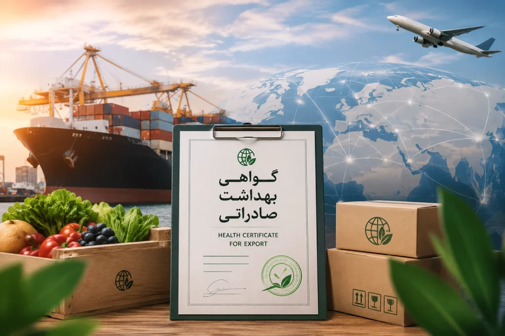 گواهی بهداشت صادراتی