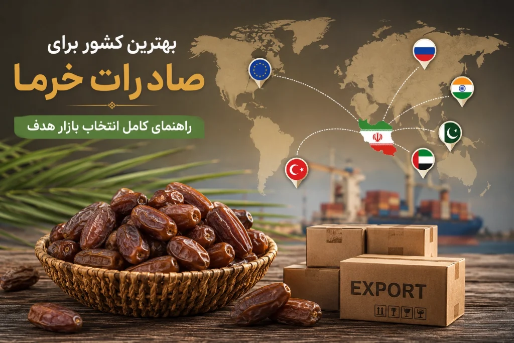 بهترین کشور برای صادرات خرما